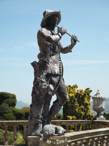 A Statue at Powis Castle
