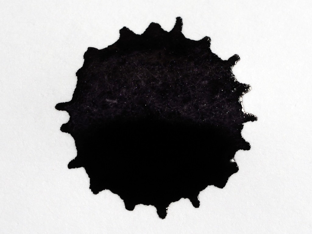 Diamine Shimmering Ink - Moon Dust Ink Spat