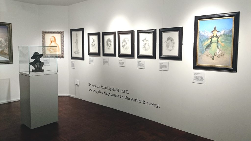 Terry Pratchett: HisWorld exhibition