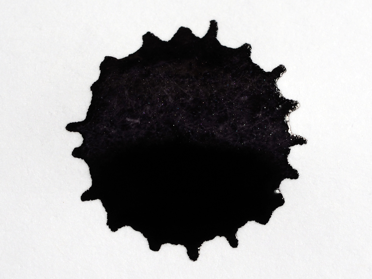 Diamine Shimmering Ink - Moon Dust Ink Spat