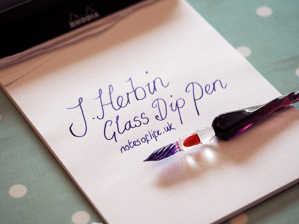 How to Use a Glass Dip Pen