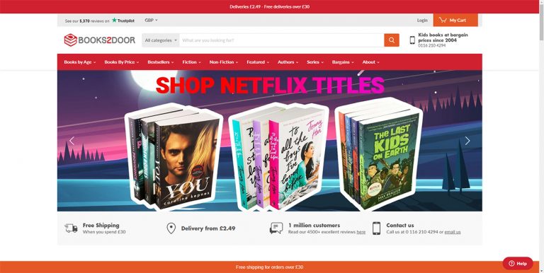 Books2Door website screenshot