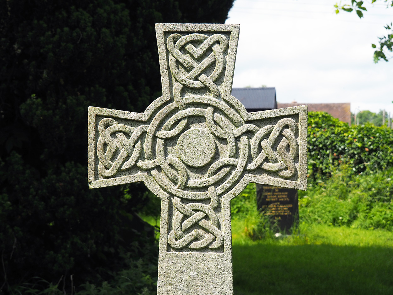 Celtic Cross Gravestone