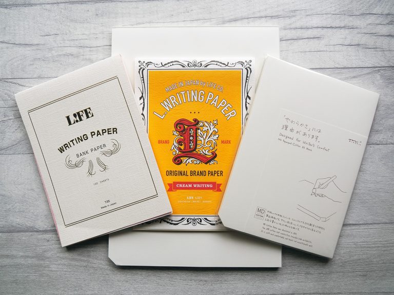 Letter pads from The Journal Shop.