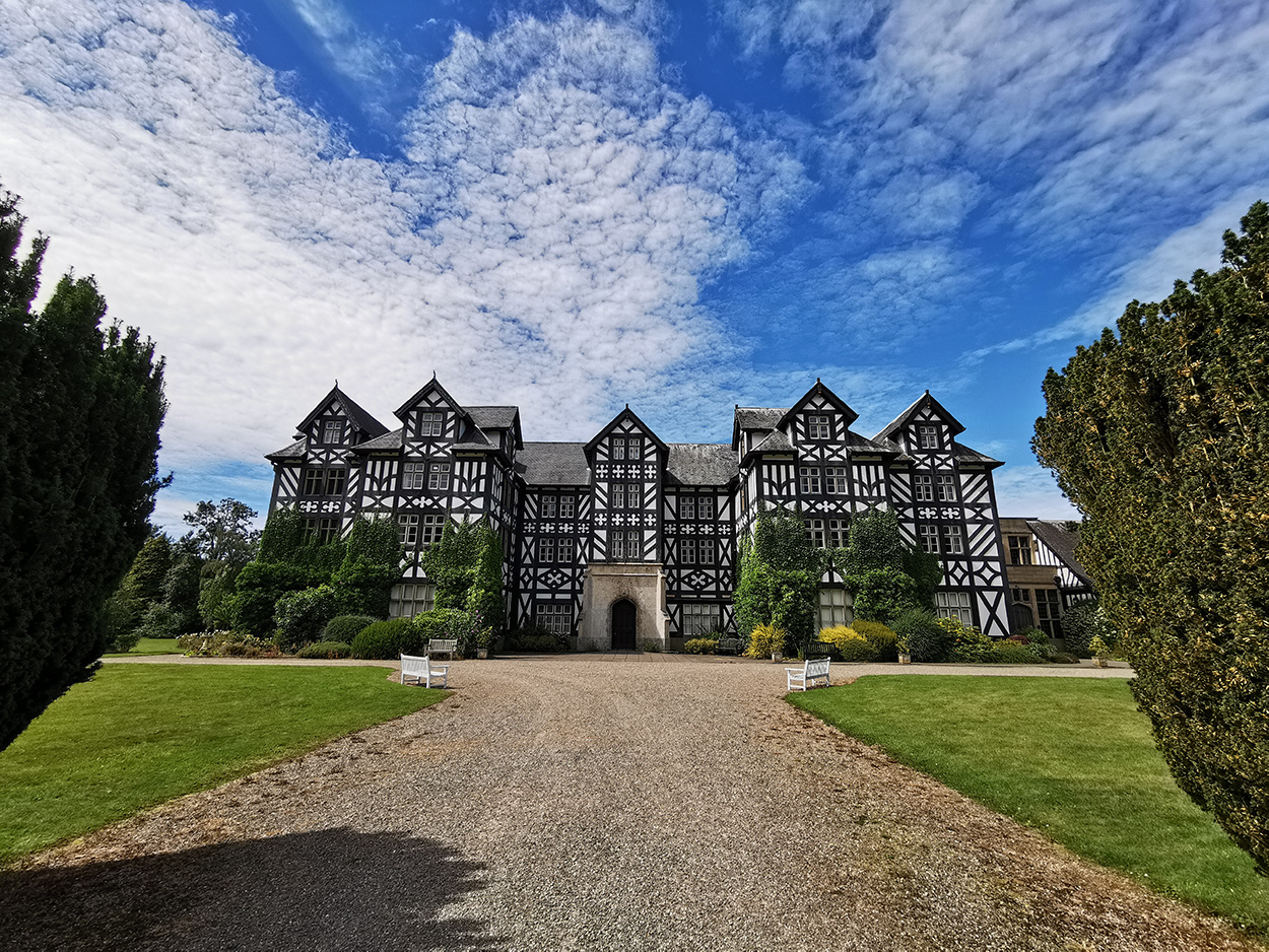 Gregynog Hall in Mid Wales.