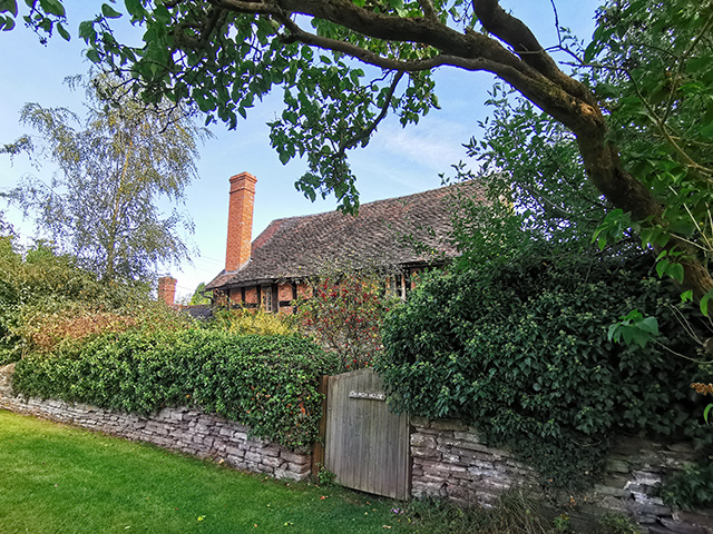 Church House, next to the church at Clee St Margaret.