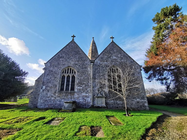 The Church at Llanyblodwel, Shropshire.