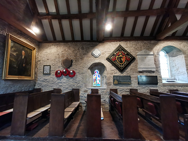 Inside St James' Church, Shipton.
