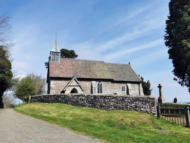 Smethcott Church, Shropshire.