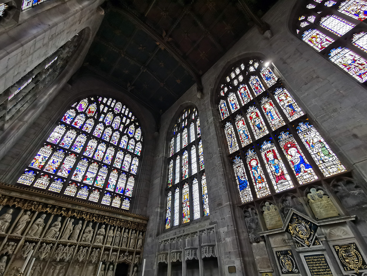 The Windows of St Lawrence's Church, Ludlow.