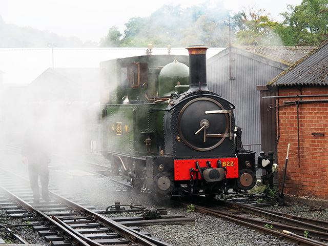 Steam at Welshpool & Llanfair Light Railway!
