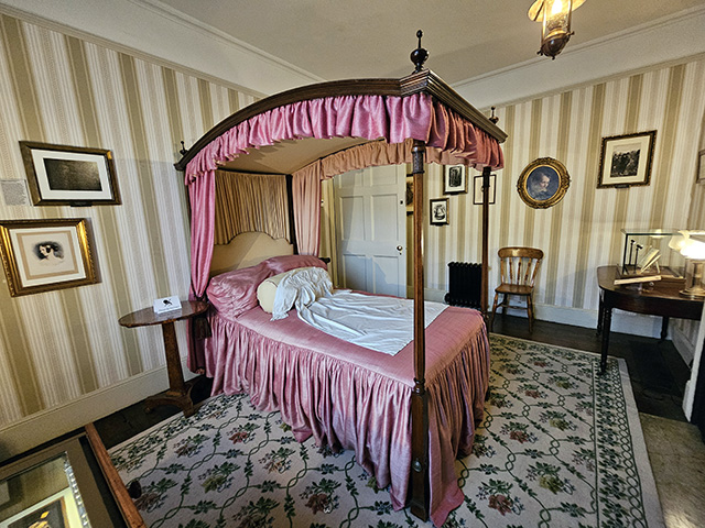 Mary Hogarth's room at the Charles Dickens Museum.