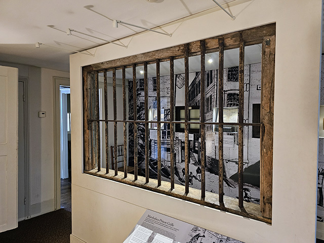 The Marshalsea Prison Grille.
