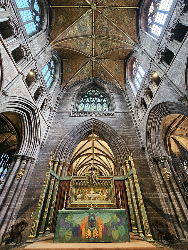 The Altar at Chester Cathedral.